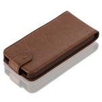 Чехол LeatherFlip Gear4 для iPhone 5/5s (коричневый)
