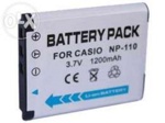 АКБ (Аккумуляторная батарея) для фотоаппаратов Casio NP-110, NP-160