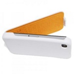 Чехол футляр-книга ACTIV Flip Leather для Apple iPhone 6 Plus (белый) (A300-01)