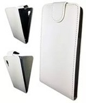 Чехол книжка-флип Lenovo P780 белый с1062 (кожа)