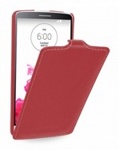 Чехол книжка valenta Huawei G610-C00 красный (кожа Глянец)