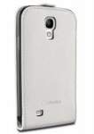 Чехол книжка valenta Samsung Galaxy S4 mini (19190,i9192,i9195) с1062 белый (кожа)