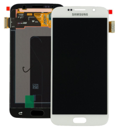 Экран (модуль) Samsung Galaxy S6 (G920) белый