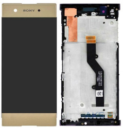 Экран (модуль) Sony Xperia XA1 Plus (золотой)