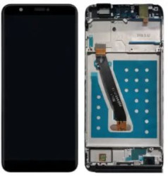 Экран (модуль) в раме Huawei P Smart (2018) FIG-LX1 (черный)