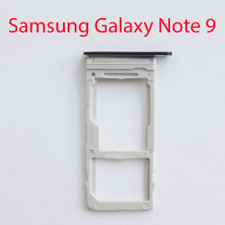 Cим-лоток (Sim-слот) Samsung Galaxy Note 9 (N960) черный- фото