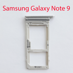 Cим-лоток (Sim-слот) Samsung Galaxy Note 9 (N960) белый- фото