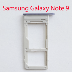 Cим-лоток (Sim-слот) Samsung Galaxy Note 9 (N960) индиго- фото