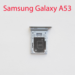 Cим-лоток (Sim-слот) Samsung Galaxy A53 5G (A536) голубой- фото