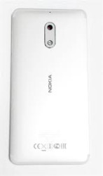 Задняя крышка Nokia 6 (TA-1021) серебристый