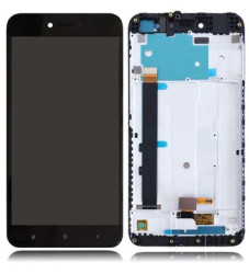 Экран (модуль) в раме Xiaomi Redmi Note 5A (черный)