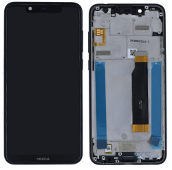 Экран (модуль) в раме Nokia 5.1 Plus TA-1105 (черный)