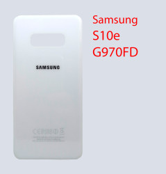 Задняя крышка для (стекло) Samsung Galaxy S10e (G970) белый