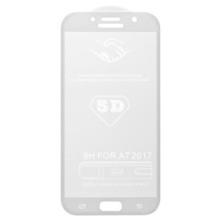 Защитное стекло Samsung Galaxy A3 2017 (A320F) белый 5D