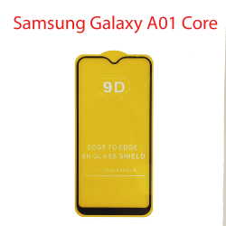 Защитное стекло Samsung Galaxy A01 Core SM-A013F (черный) 5D