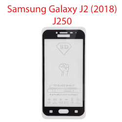 Защитное стекло Samsung Galaxy J2 2018 (J250F) черный 5D