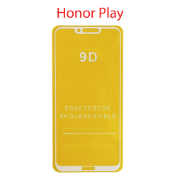 Защитное стекло HONOR Play 5D белый
