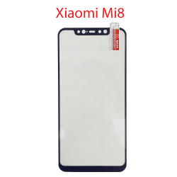 Защитное стекло Xiaomi Mi 8 черный
