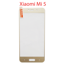 Защитное стекло Xiaomi Mi5 золото