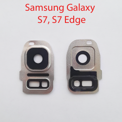 Объектив камеры в сборе для Samsung Galaxy s7, s7 edge золото