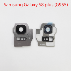 Объектив камеры в сборе для Samsung Galaxy s8 plus серебристый