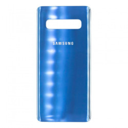 Задняя крышка (стекло) для Samsung Galaxy S10+ (G975) синий