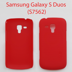 чехол бампер nillkin для Samsung Galaxy S Duos GT-S7562 красный