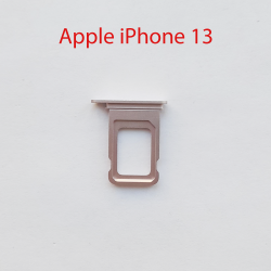 Cим-лоток (Sim-слот) Apple iPhone 13 (белая)