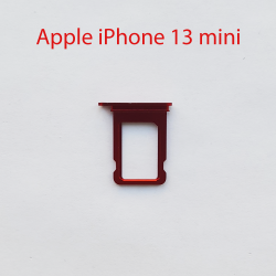 Cим-лоток (Sim-слот) Apple iPhone 13 mini (красный)