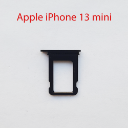 Cим-лоток (Sim-слот) Apple iPhone 12 mini (черный)