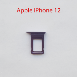 Cим-лоток (Sim-слот) Apple iPhone 12 (фиолетовый)