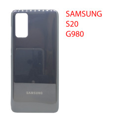 Задняя крышка (стекло) для Samsung Galaxy S20 SM-G980F (серый)