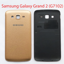 Задняя крышка для Samsung Grand 2 (G7102 ) золотой