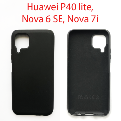Чехол бампер Huawei P40 Lite (JNY-LX1) чёрный 