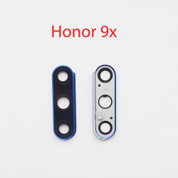 Объектив камеры в сборе для Honor 9X (STK-LX1) синий