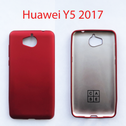 Чехол бампер Huawei Y5 2017 (MYA-L22) красный