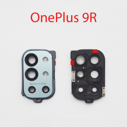 Объектив камеры в сборе OnePlus 9R зеленый