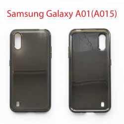 Чехол бампер Samsung Galaxy A01 Blue (SM-A015F) серый