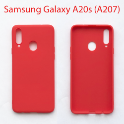Чехол бампер Samsung Galaxy A20s SM-A207F красный