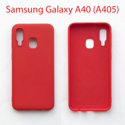 Чехол бампер Samsung Galaxy A40 (SM-A405) красный