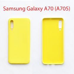 Чехол бампер Samsung Galaxy A70 SM-A705F желтый