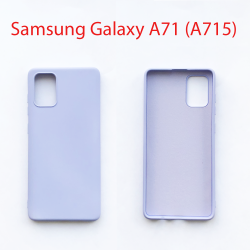чехол бампер для Samsung Galaxy A71 SM-A715F сиреневый