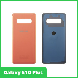 Задняя крышка (стекло) для Samsung Galaxy S10+ (G975) розовый