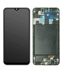 Экран (модуль) в раме Samsung Galaxy A20 (A205) черный