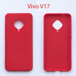 Чехлы бампер для мобильных телефонов Vivo V17 красный