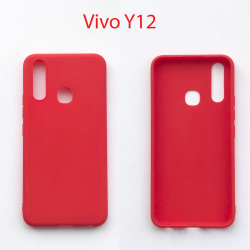 Чехлы бампер для мобильных телефонов Vivo Y12 красный