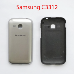 Задняя крышка для Samsung C3312 серый
