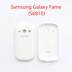 Задняя крышка для Samsung Galaxy Fame GT-S6810, GT-S6812 белый