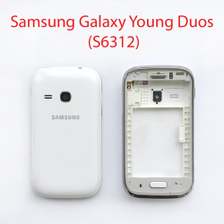 Задняя крышка для Samsung Galaxy Young Duos (S6312) белый