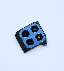 Стекло камеры в сборе Honor X6 (VNE-LX1) синий